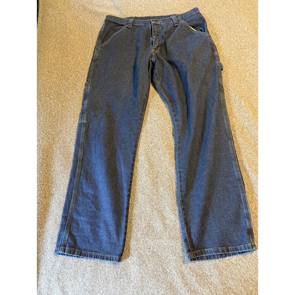 Wrangler Carpenter Blue Jeans Men Size: 34x30 94LXWDV